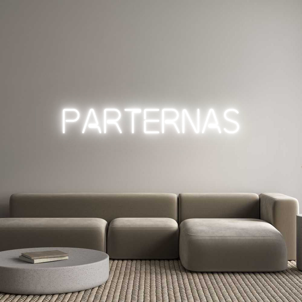 Neonflex® Parternas Neonflex | Avisos en Neónflex | avisos personalizados en neonled