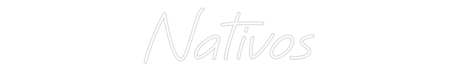 Neonflex® Nativos Neonflex | Avisos en Neónflex | avisos personalizados en neonled