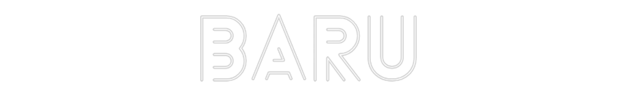 Neonflex® BARU Neonflex | Avisos en Neónflex | avisos personalizados en neonled