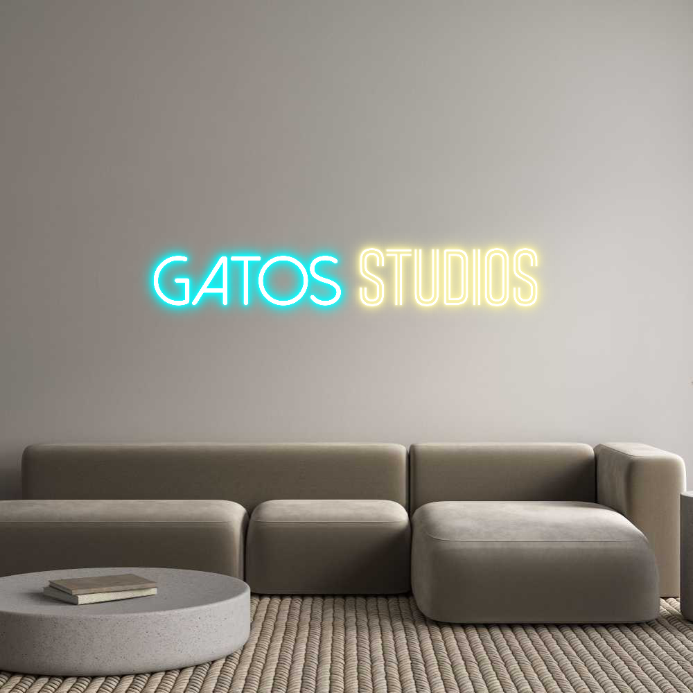 Neonflex® Gatos Studios Neonflex | Avisos en Neónflex | avisos personalizados en neonled