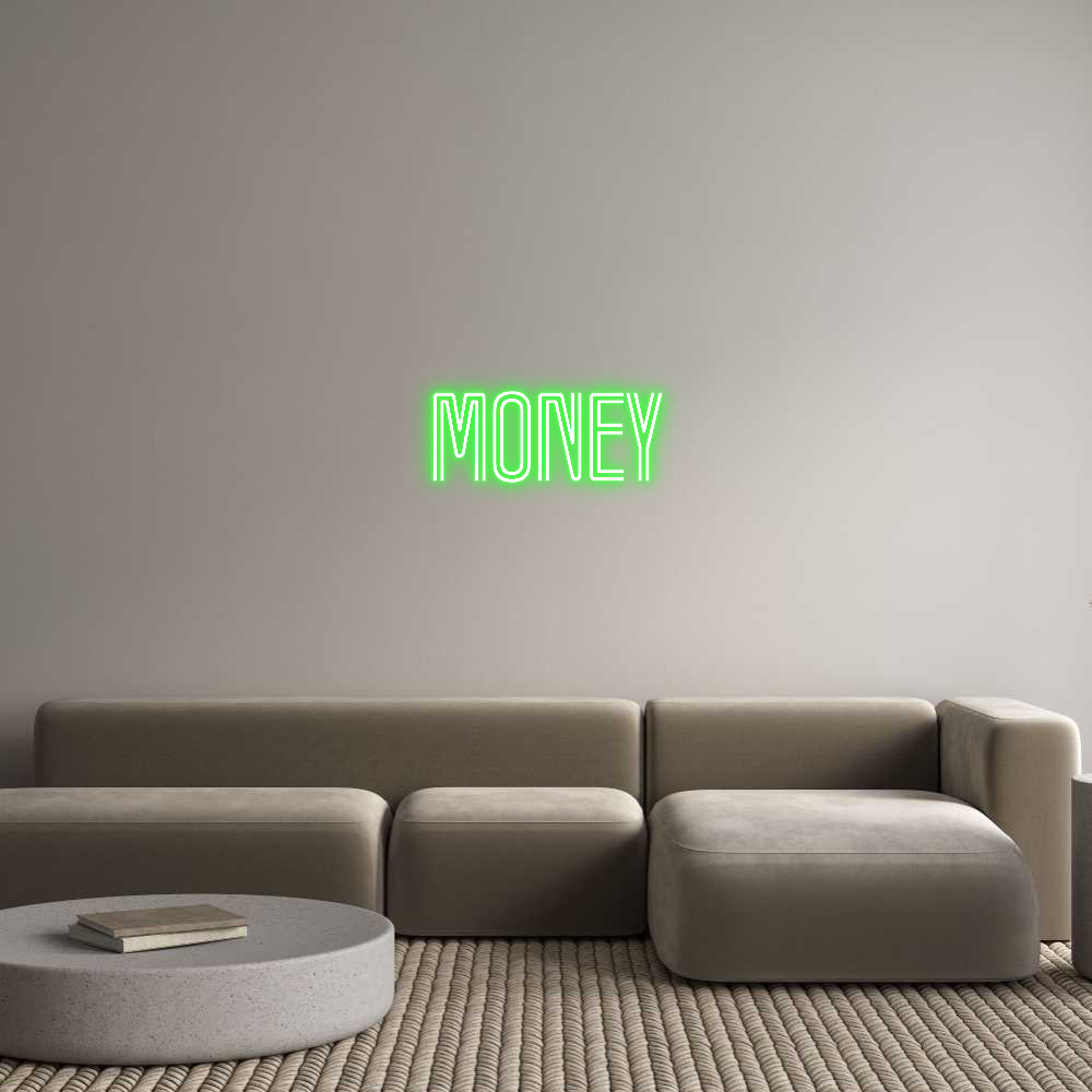 Neonflex® Money Neonflex | Avisos en Neónflex | avisos personalizados en neonled