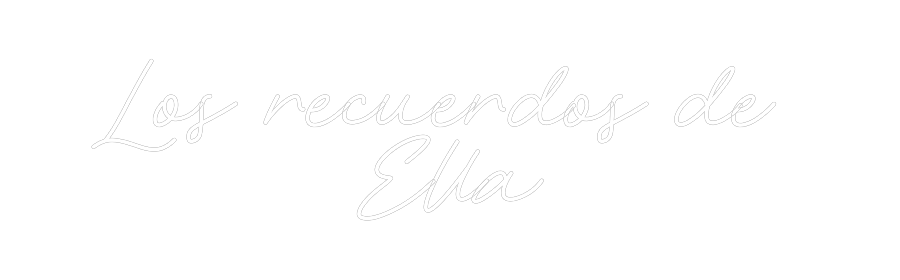 Neonflex® Los recuerdos... Neonflex | Avisos en Neónflex | avisos personalizados en neonled