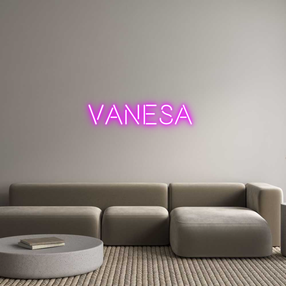 Neonflex® Vanesa Neonflex | Avisos en Neónflex | avisos personalizados en neonled