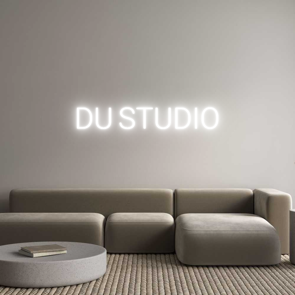 Neonflex® DU STUDIO Neonflex | Avisos en Neónflex | avisos personalizados en neonled