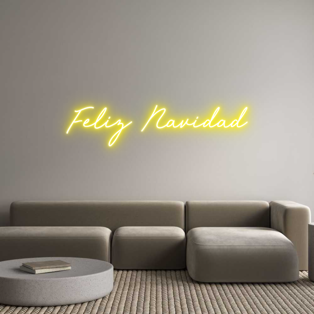 Neonflex® Feliz Navidad Neonflex | Avisos en Neónflex | avisos personalizados en neonled
