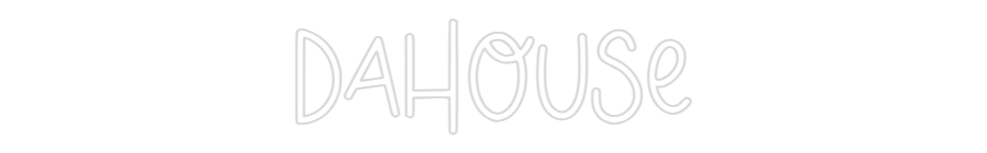 Neonflex® DAHOUSE Neonflex | Avisos en Neónflex | avisos personalizados en neonled