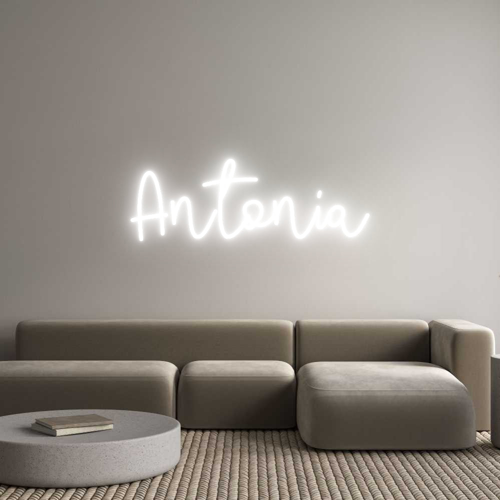 Neonflex® Antonia Neonflex | Avisos en Neónflex | avisos personalizados en neonled