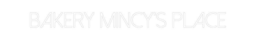 Neonflex® Bakery Mincy’... Neonflex | Avisos en Neónflex | avisos personalizados en neonled