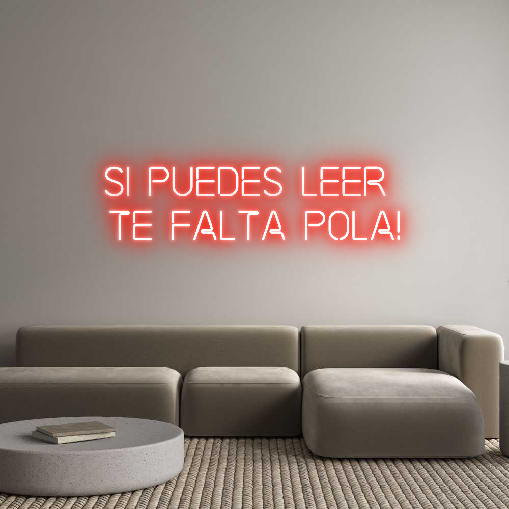 Neonflex® Si puedes lee... Neonflex | Avisos en Neónflex | avisos personalizados en neonled