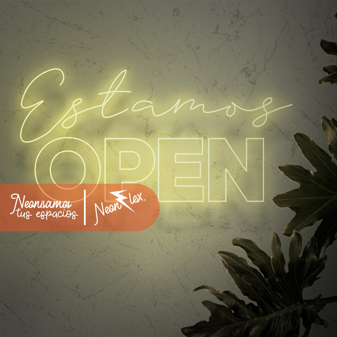 Estamos Open 58*30 cm My Store