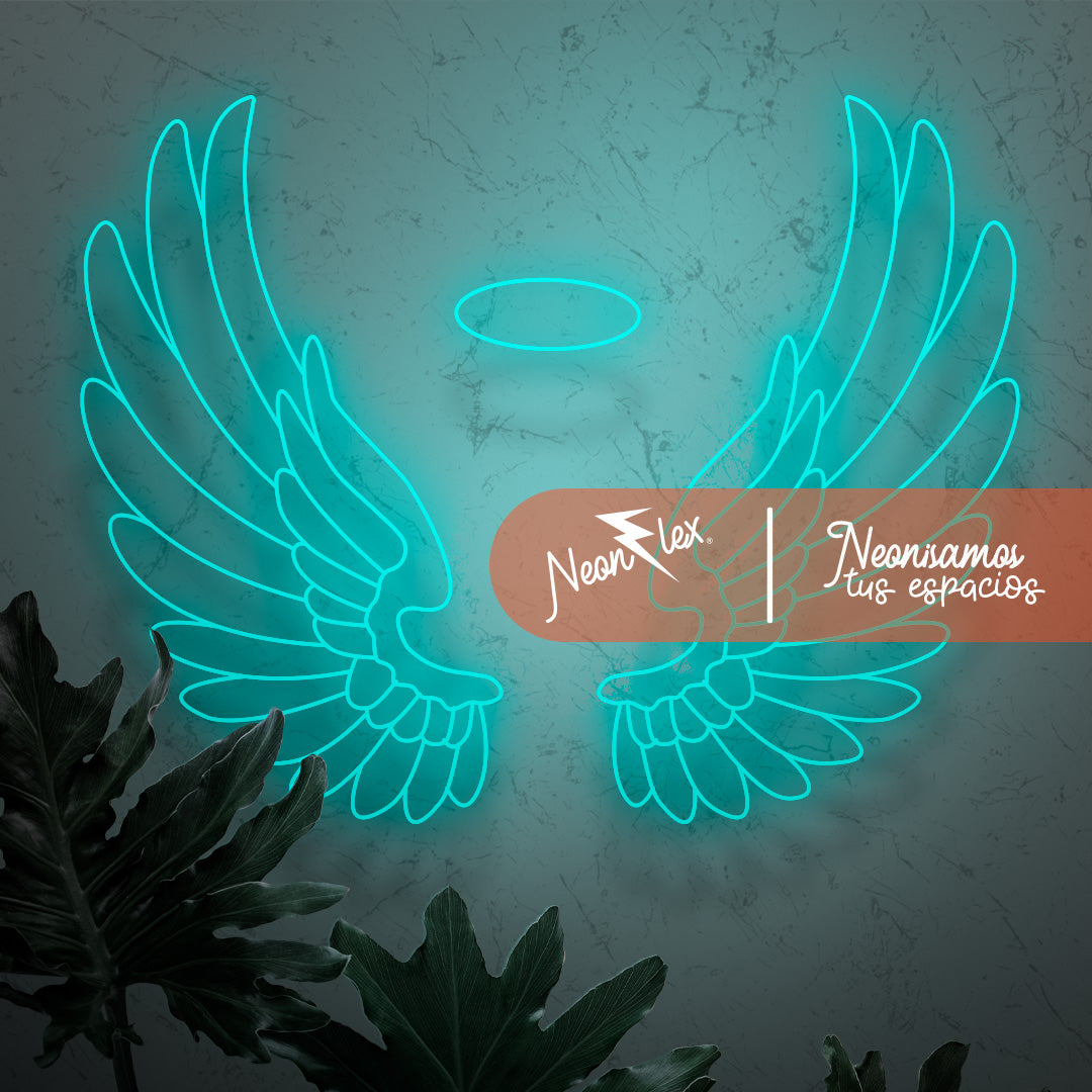 Alas Angel en neon 225x175 cm My Store