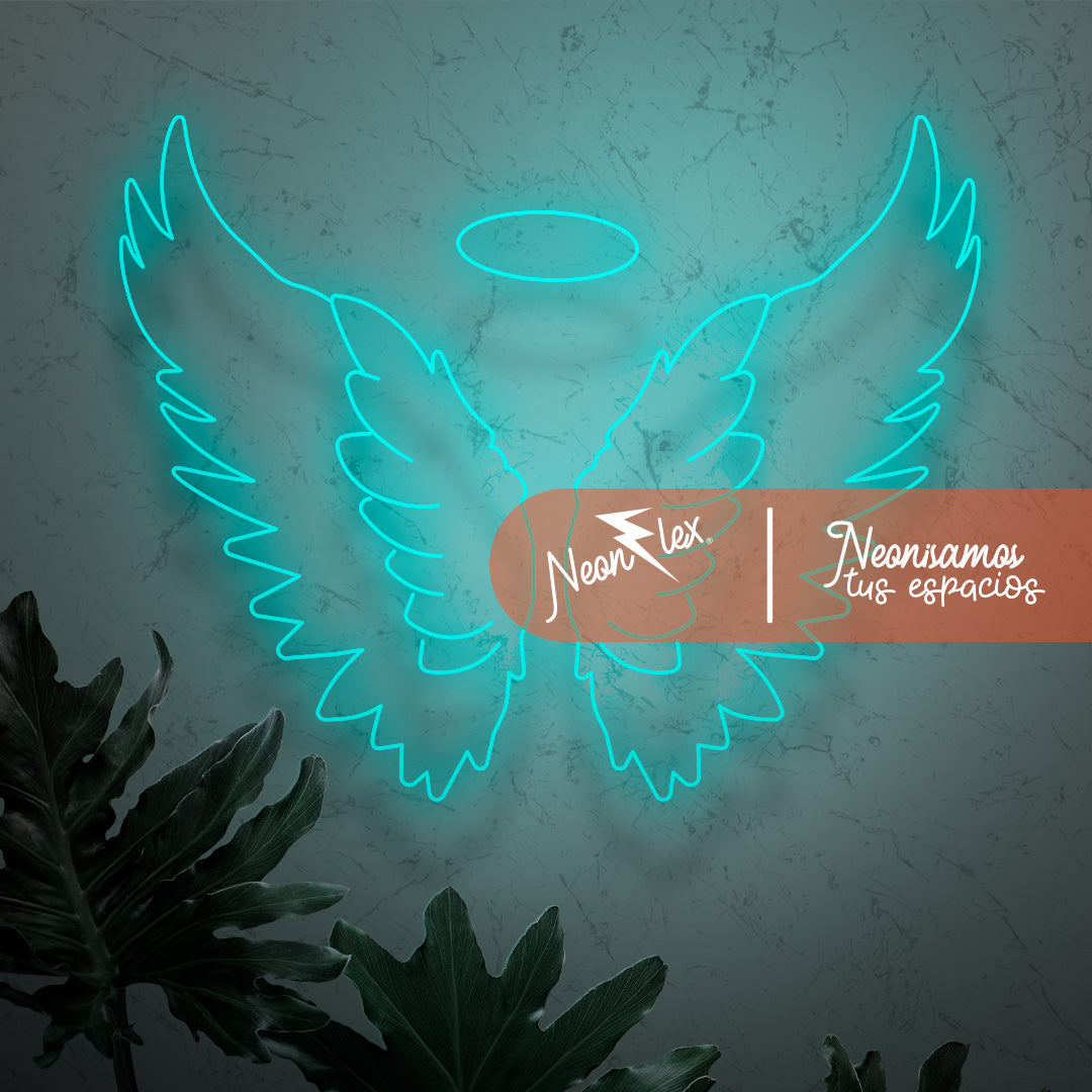 Alas Angel en neon 180X143 cm My Store