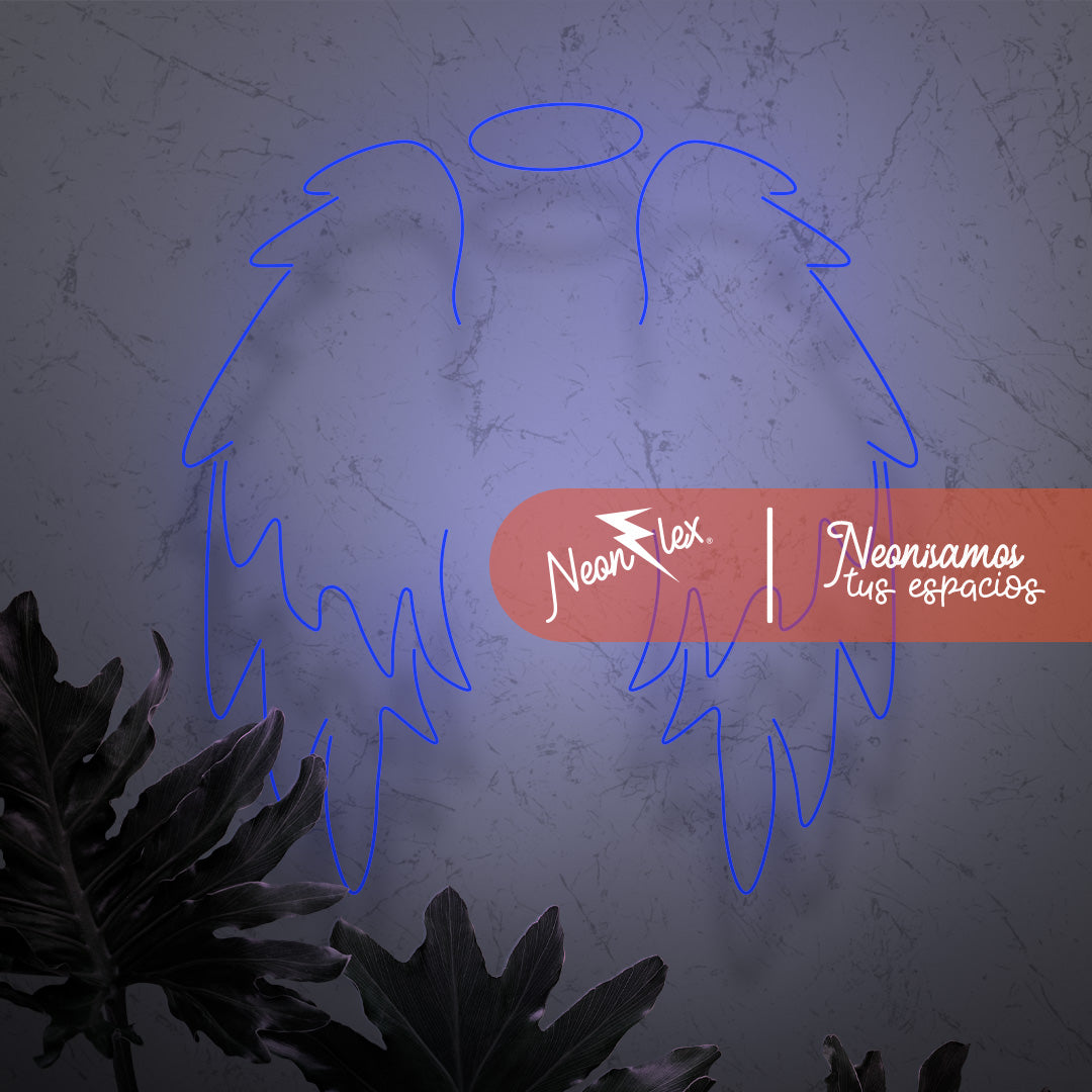 Alas Angel en neon 84x100 cm My Store