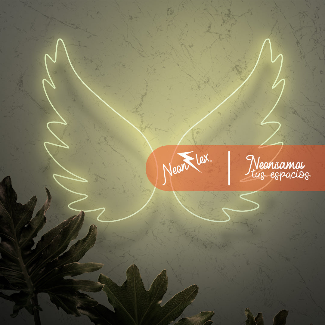 Alas Angel en neon 124X160 cm My Store
