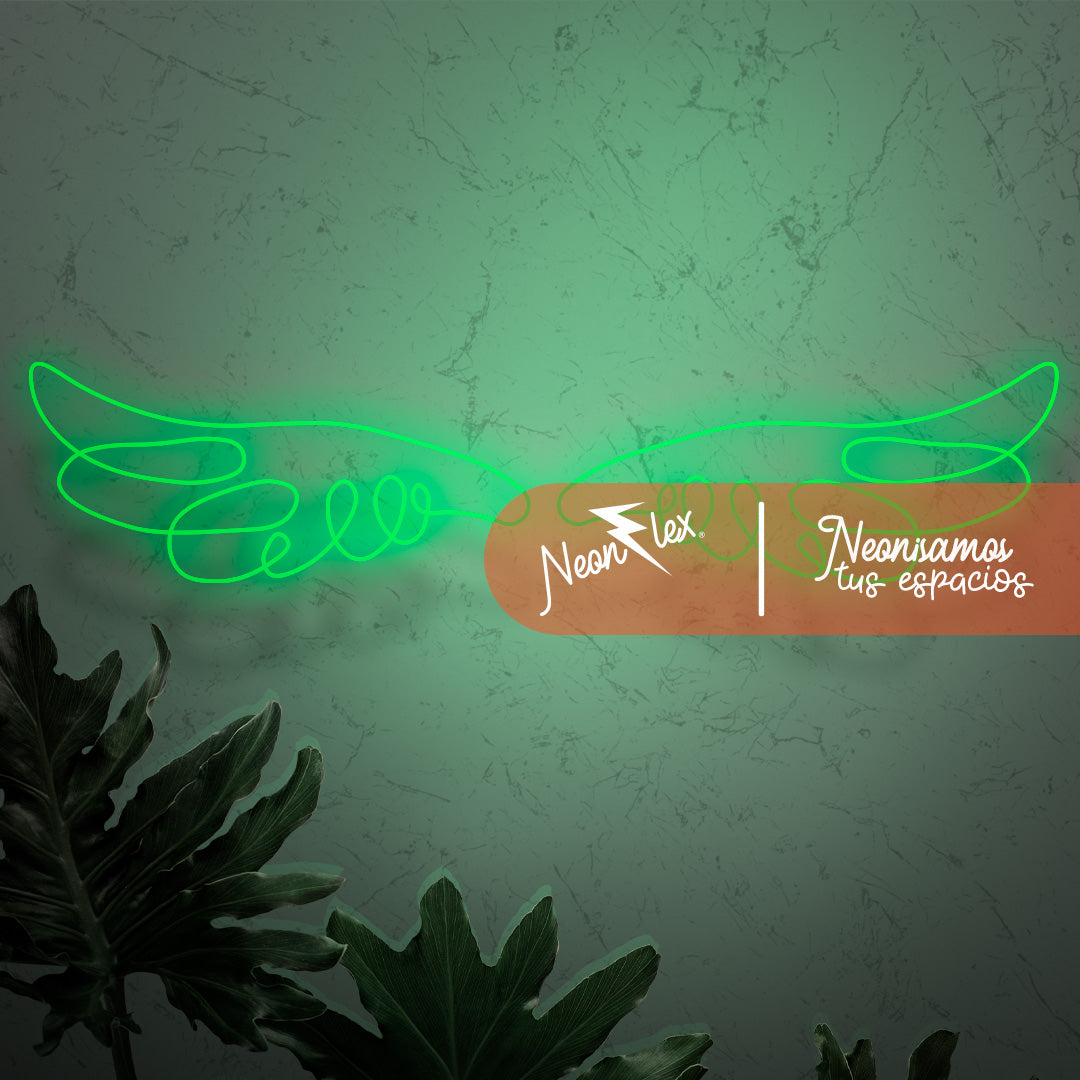 Alas Hada Delicada en neon 100x23 cm My Store