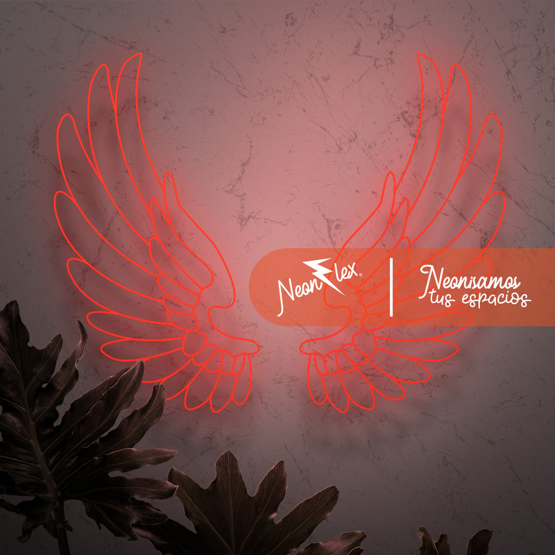 Alas Angel en neon 120X97 cm My Store