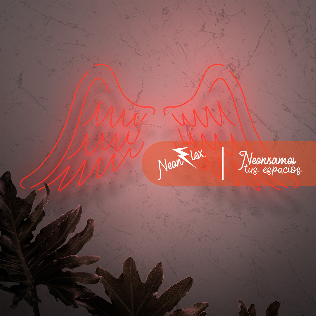 Alas Hadas depie en neon 70x32 cm My Store