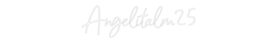 Neonflex® Angelitalm25 Neonflex | Avisos en Neónflex | avisos personalizados en neonled