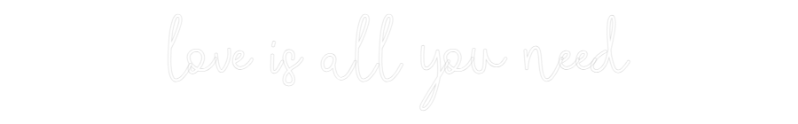 Neonflex® love is all y... Neonflex | Avisos en Neónflex | avisos personalizados en neonled