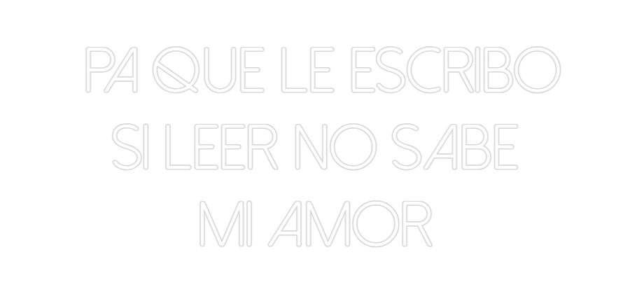 Neonflex® pa que le es... Neonflex | Avisos en Neónflex | avisos personalizados en neonled