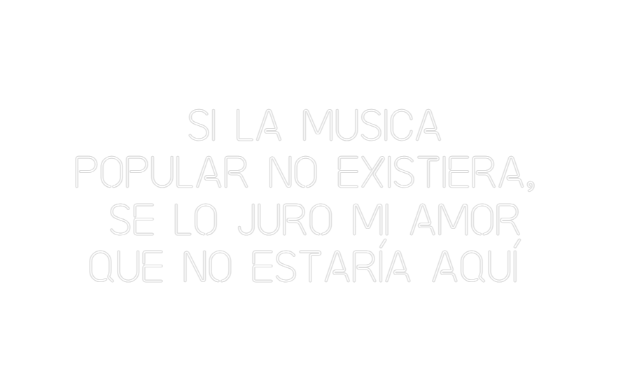 Neonflex® Si la musica
... Neonflex | Avisos en Neónflex | avisos personalizados en neonled