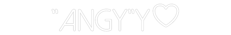 Neonflex® "Angy"y Neonflex | Avisos en Neónflex | avisos personalizados en neonled