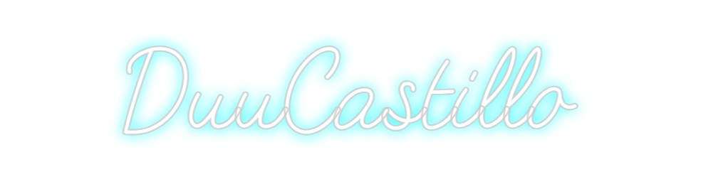 Neonflex® DuuCastillo Neonflex | Avisos en Neónflex | avisos personalizados en neonled