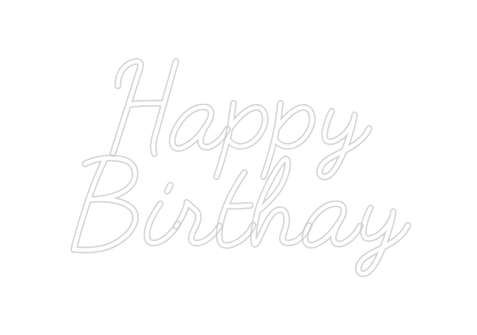 Neonflex® Happy
Birthay Neonflex | Avisos en Neónflex | avisos personalizados en neonled