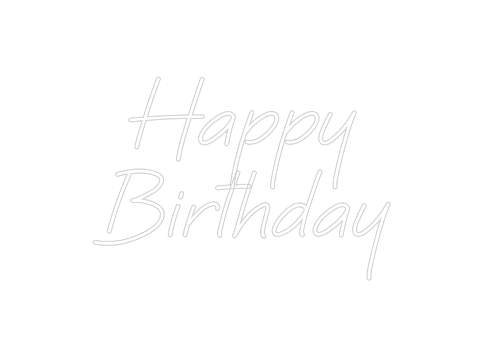Neonflex® Happy
Birthd... Neonflex | Avisos en Neónflex | avisos personalizados en neonled