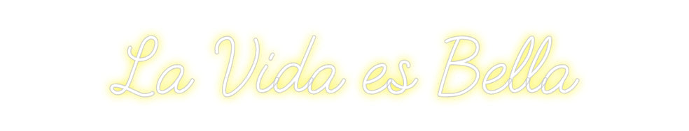 Neonflex® La Vida es Be... Neonflex | Avisos en Neónflex | avisos personalizados en neonled