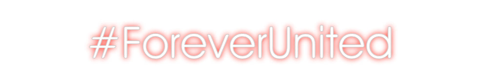 Neonflex® #ForeverUnited Neonflex | Avisos en Neónflex | avisos personalizados en neonled