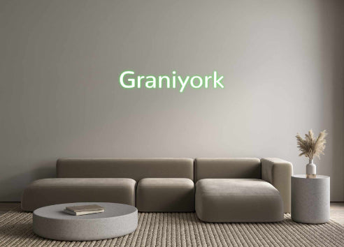 Neonflex® Graniyork Neonflex | Avisos en Neónflex | avisos personalizados en neonled