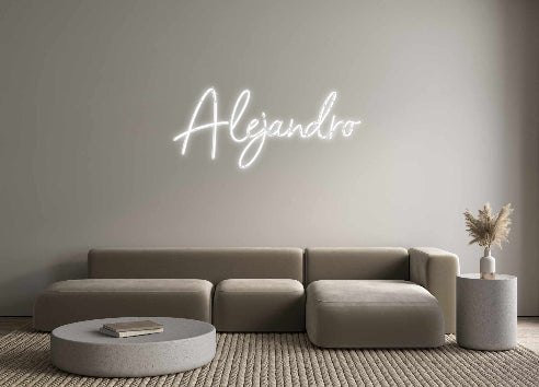 Neonflex® Alejandro Neonflex | Avisos en Neónflex | avisos personalizados en neonled