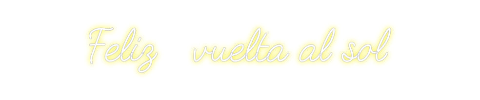 Neonflex® Feliz vuelt... Neonflex | Avisos en Neónflex | avisos personalizados en neonled