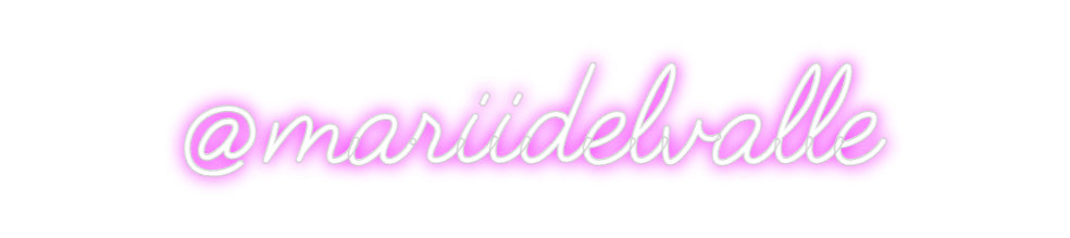 Neonflex® @mariidelvalle Neonflex | Avisos en Neónflex | avisos personalizados en neonled