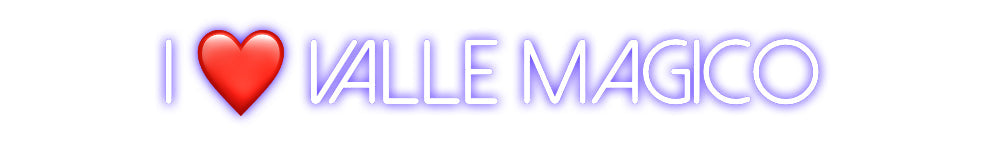 Neonflex® I ❤️ VALLE MA... Neonflex | Avisos en Neónflex | avisos personalizados en neonled