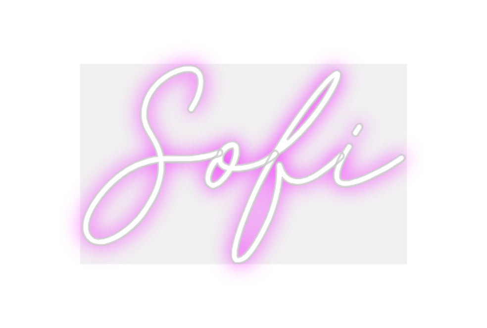 Neonflex® Sofi Neonflex | Avisos en Neónflex | avisos personalizados en neonled