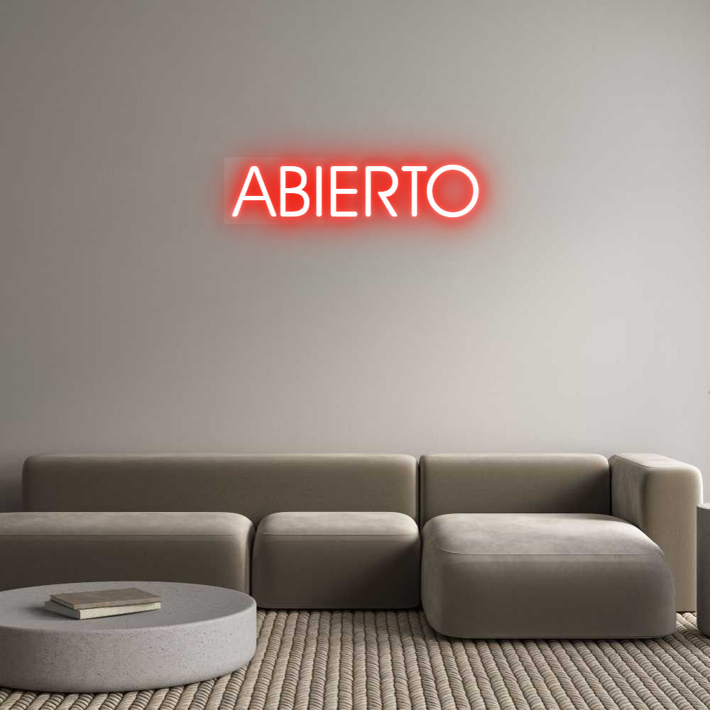 Neonflex® ABIERTO Neonflex | Avisos en Neónflex | avisos personalizados en neonled
