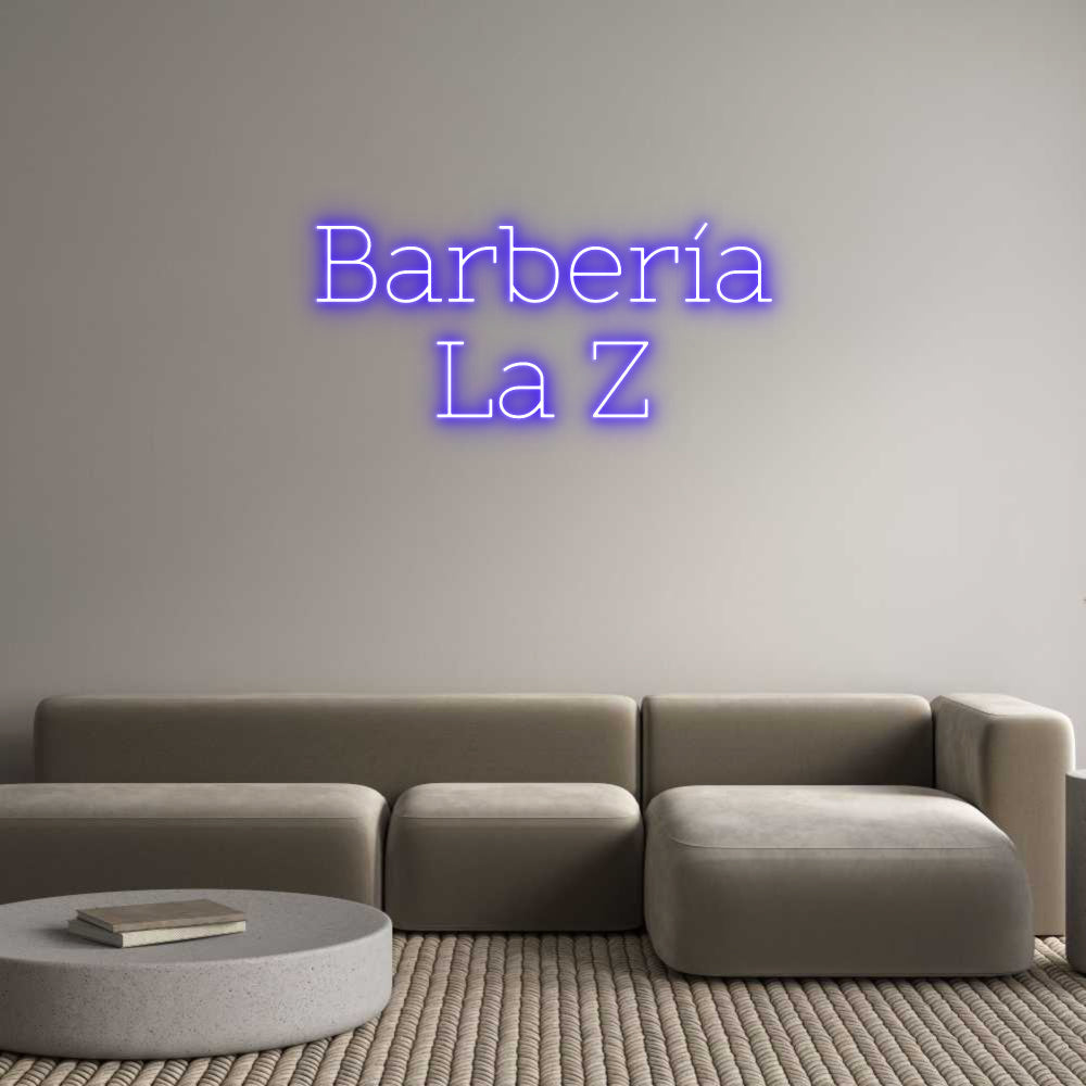 Neonflex® Barbería
La Z Neonflex | Avisos en Neónflex | avisos personalizados en neonled