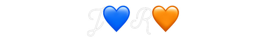 Neonflex® J💙R🧡 Neonflex | Avisos en Neónflex | avisos personalizados en neonled