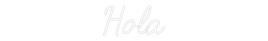 Neonflex® Hola Neonflex | Avisos en Neónflex | avisos personalizados en neonled