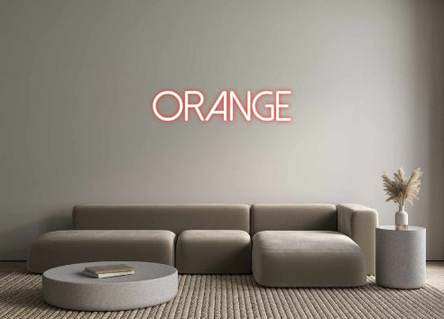 Neonflex® Orange Neonflex | Avisos en Neónflex | avisos personalizados en neonled