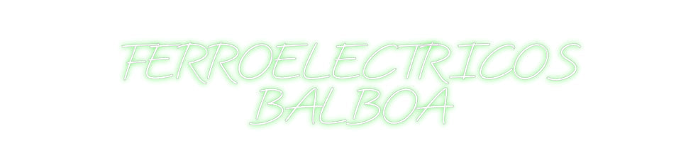 Neonflex® FERROELECTRIC... Neonflex | Avisos en Neónflex | avisos personalizados en neonled