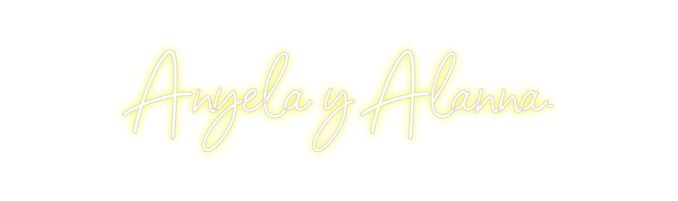 Neonflex® Anyela y Alan... Neonflex | Avisos en Neónflex | avisos personalizados en neonled