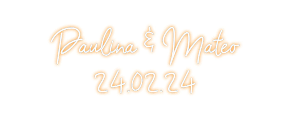 Neonflex® Paulina & Mat... Neonflex | Avisos en Neónflex | avisos personalizados en neonled