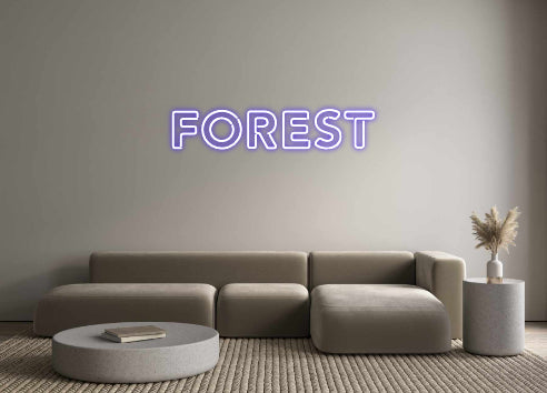 Neonflex® FOREST Neonflex | Avisos en Neónflex | avisos personalizados en neonled