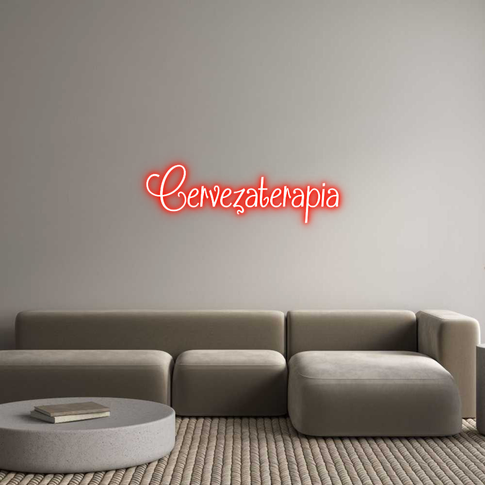 Neonflex® Cervezaterapia Neonflex | Avisos en Neónflex | avisos personalizados en neonled