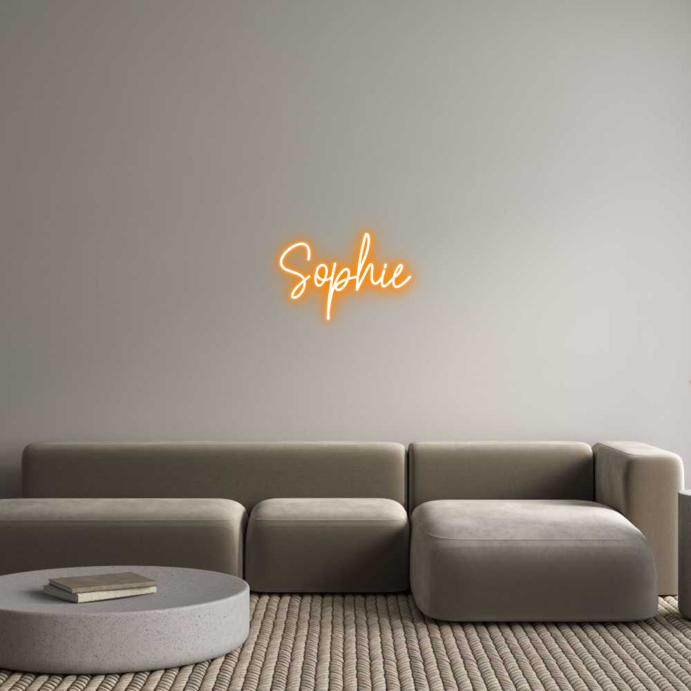 Neonflex® Sophie Neonflex | Avisos en Neónflex | avisos personalizados en neonled
