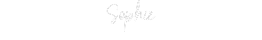 Neonflex® Sophie Neonflex | Avisos en Neónflex | avisos personalizados en neonled