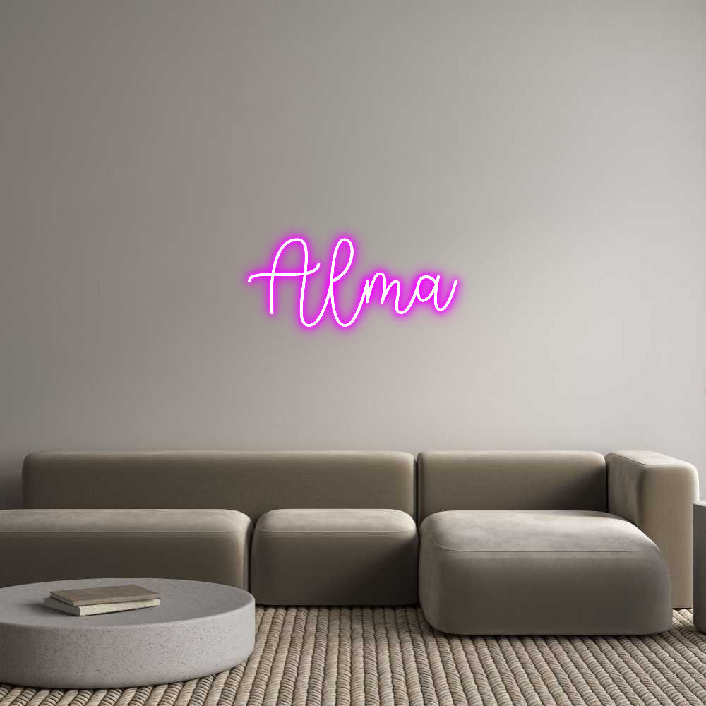 Neonflex® Alma Neonflex | Avisos en Neónflex | avisos personalizados en neonled